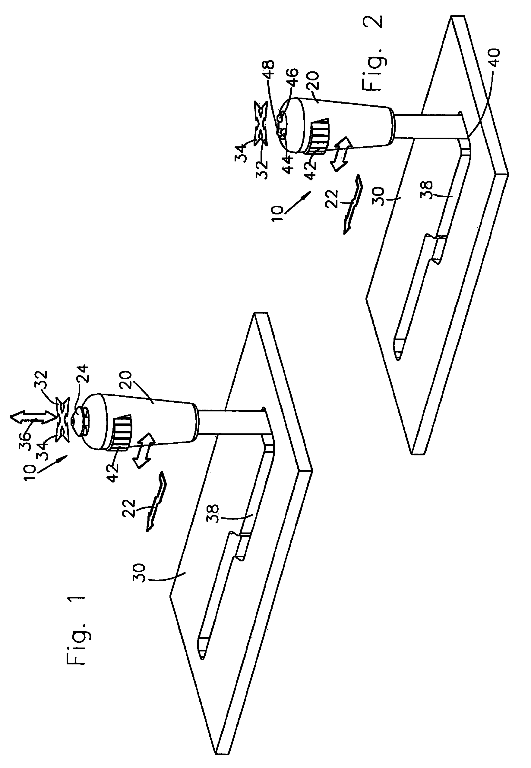 Operating device for a vehicle