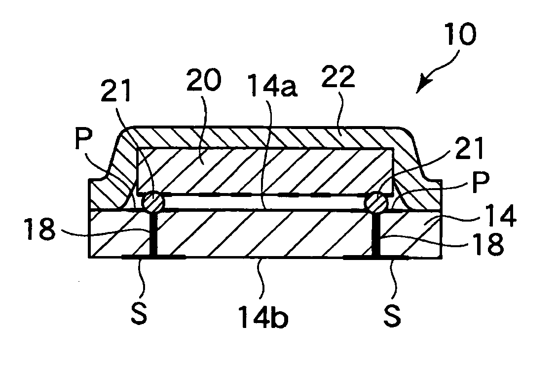 Mounting substrate and electronic component using the same