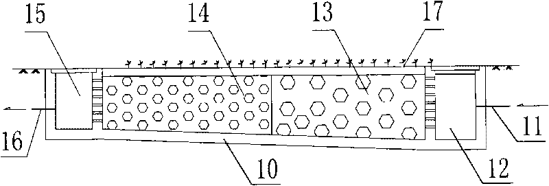 Method for removing nitrate of surface water