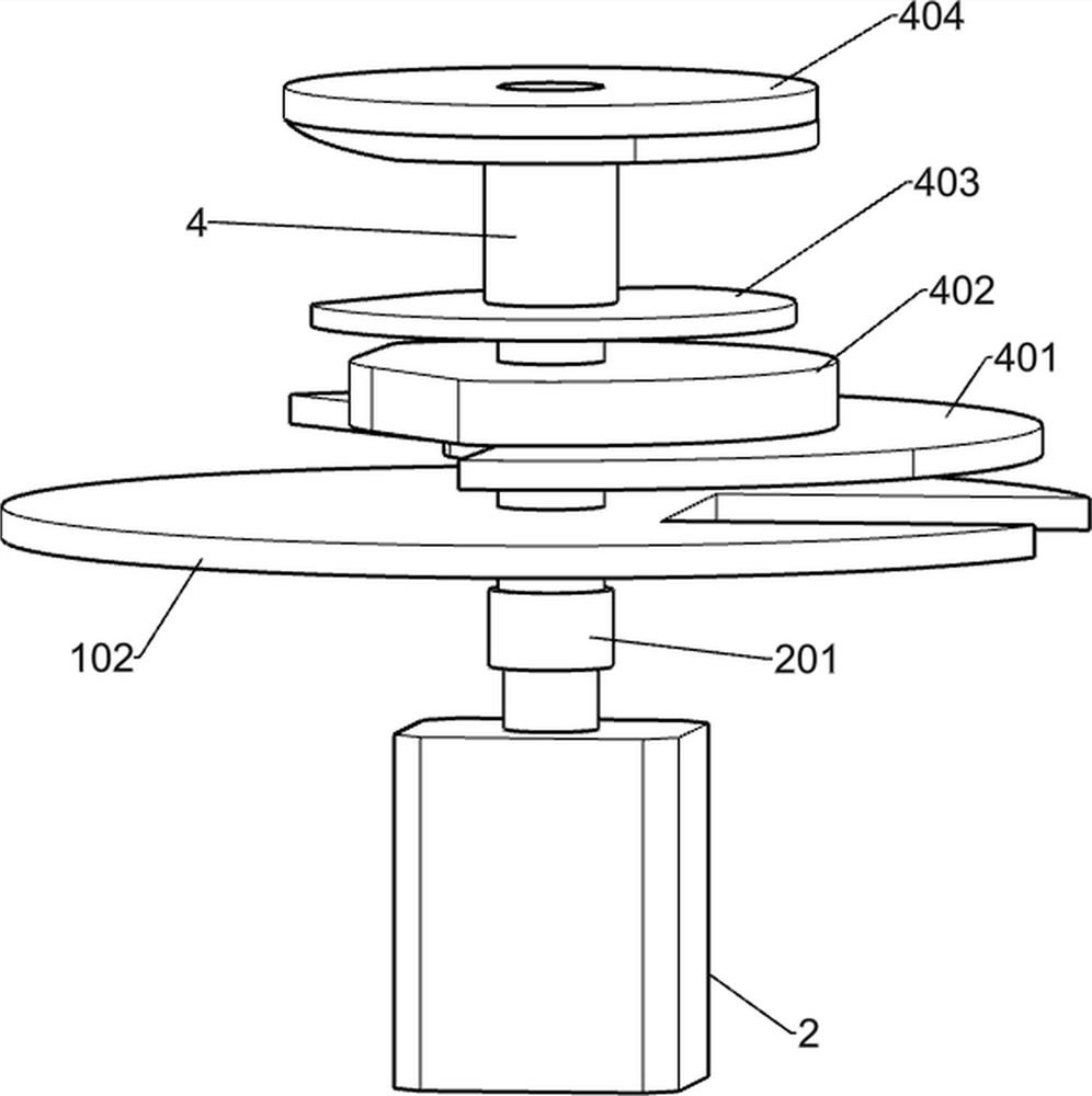 Agricultural lotus seed processing device utilizing rotary friction