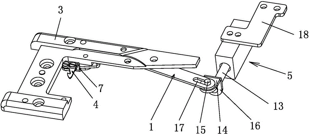 Chain stitch loosing prevention device