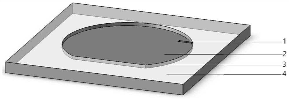 Device for preparing high-length-consistency semiconductor laser wafer natural cleavage surface and use method thereof