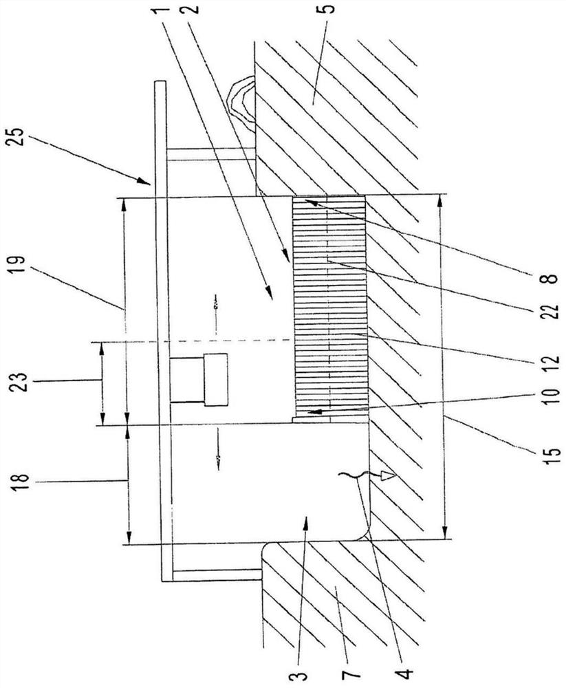 Water cleaning device for running water