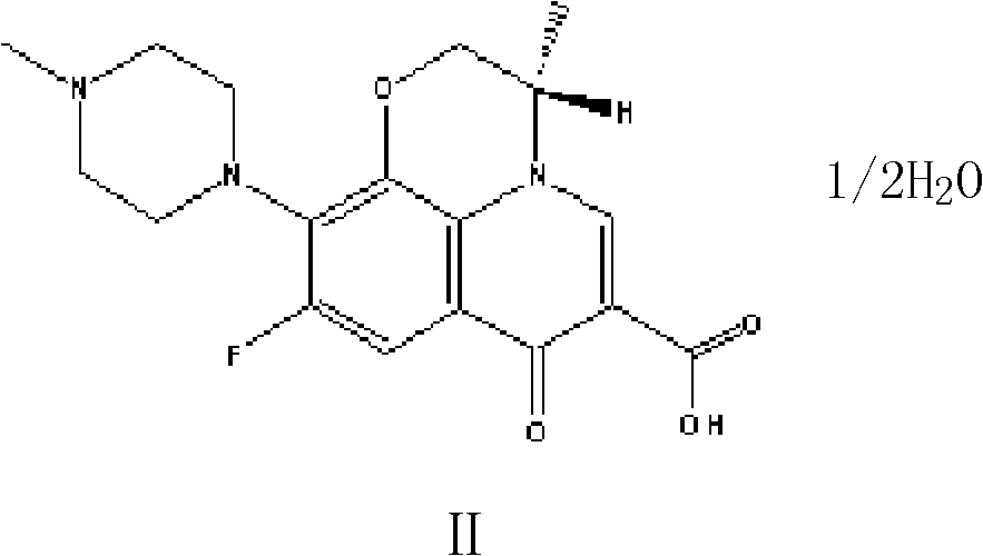 Preparation method of high-purity Levofloxacin semihydrate