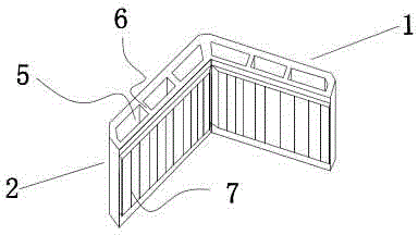 Angle key for solar cell frame connecting