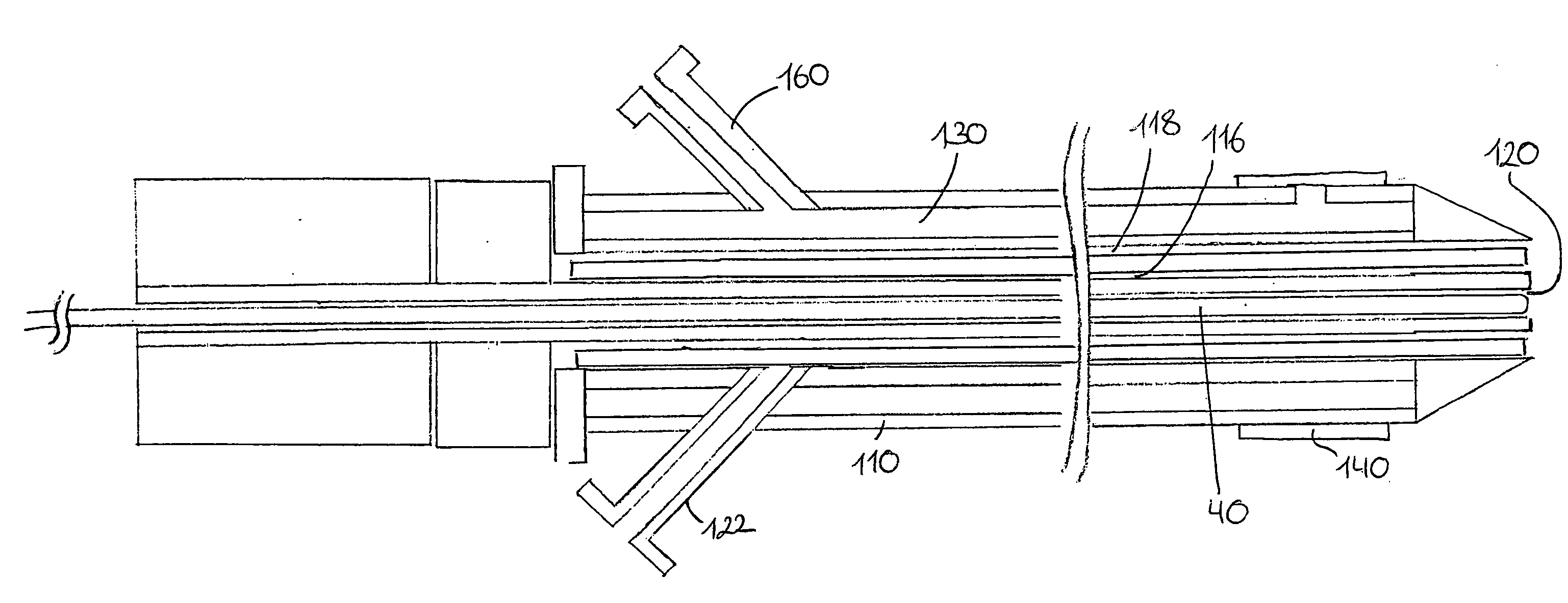 Catheter for treatment of total occlusions and methods for manufacture and use of the catheter