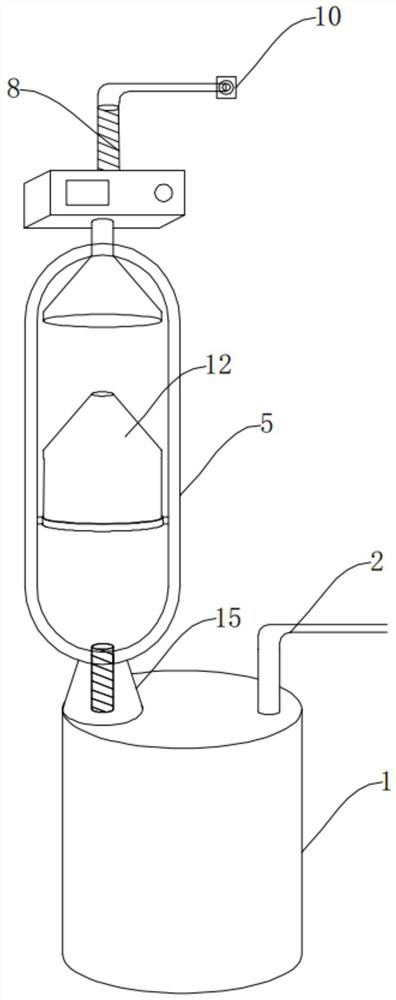 Portable capsule type anti-reflux device