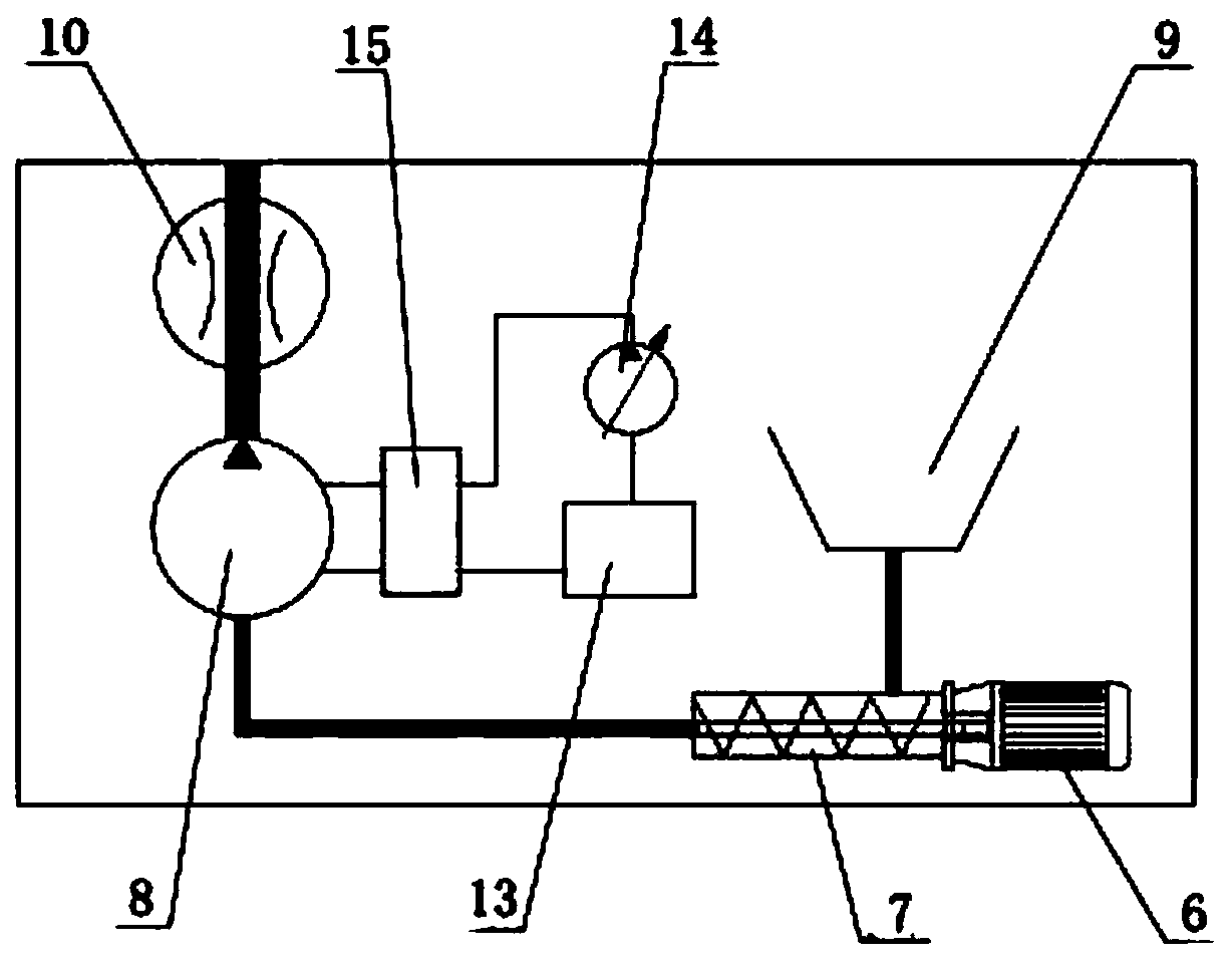 A mud squeezing device for rectification of pipe jacking machine and rectification method thereof