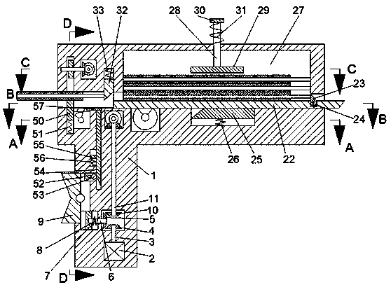 Electric welding gun capable of automatically replacing welding rods
