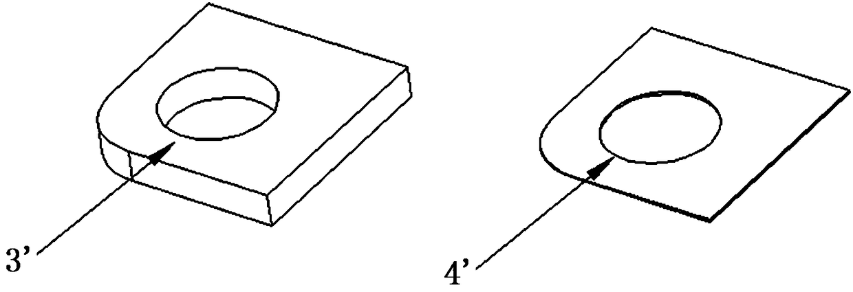 An auxiliary structure based on a manufacturing process for improving the robustness of a fuel cell metal polar plate