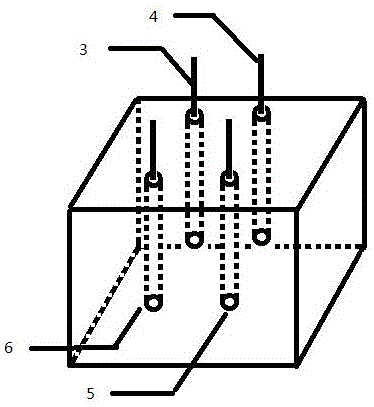 Trace metal ion detection device and application method based on multi-auxiliary electrode stripping voltammetry