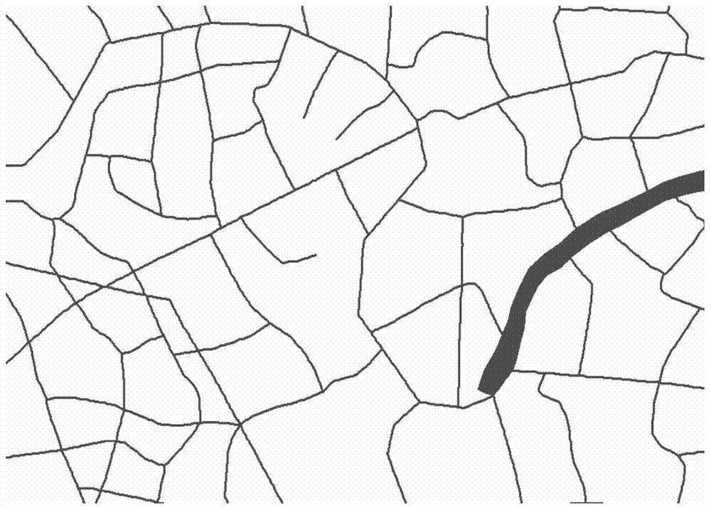 A method for matching objects with the same name in cross-scale vector map water network data