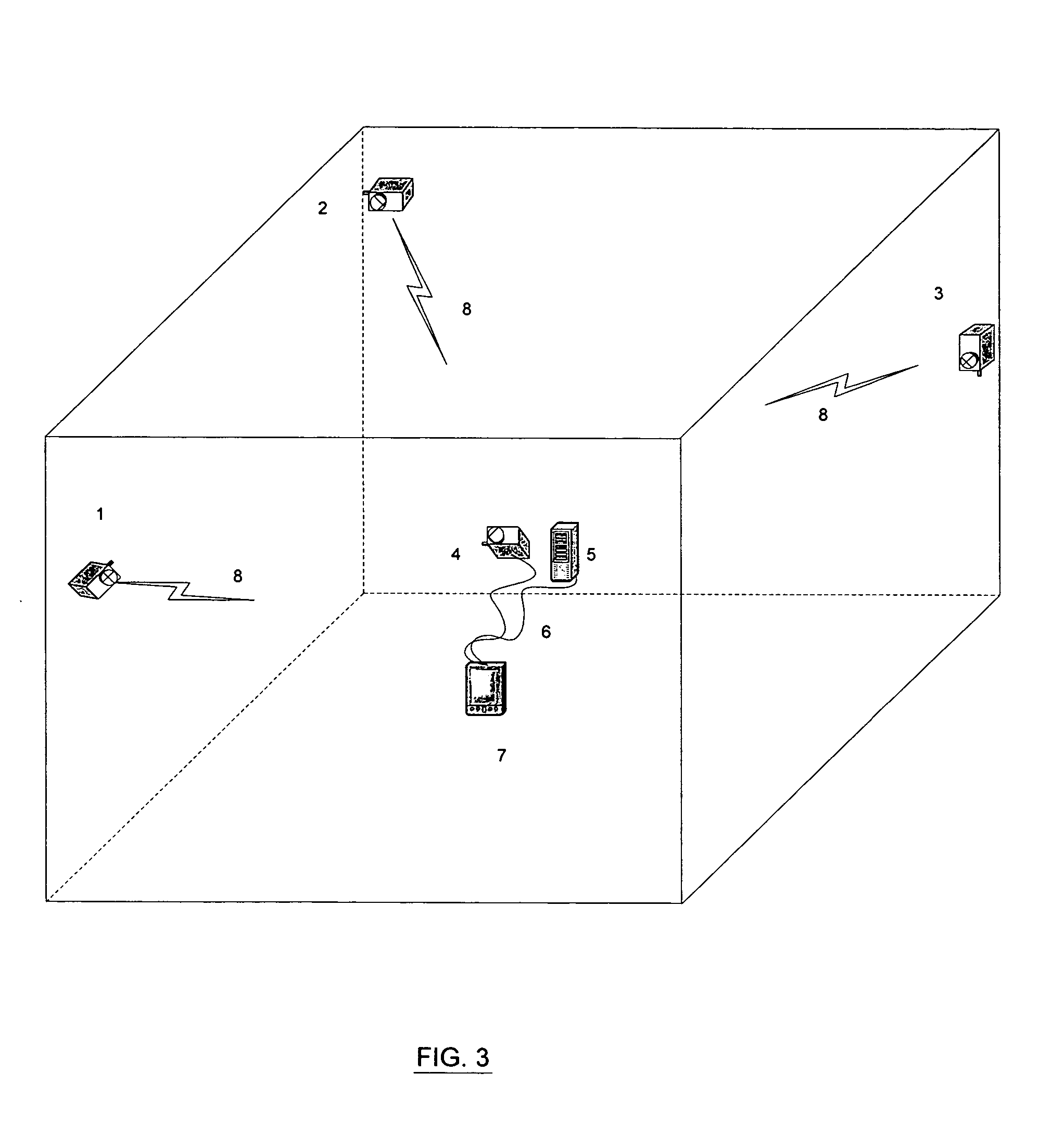 Device to record sensor measurement locations