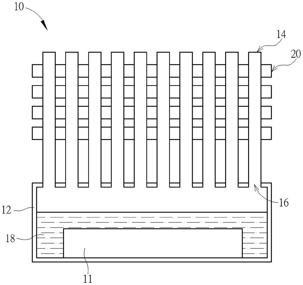 Immersion type cooling equipment