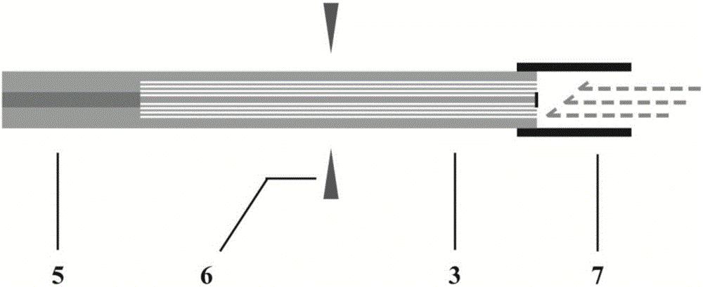 Method for splicing photonic crystal fiber and single-mode fiber