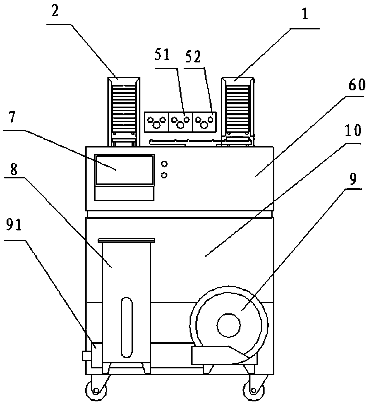 Micropore plate washing machine