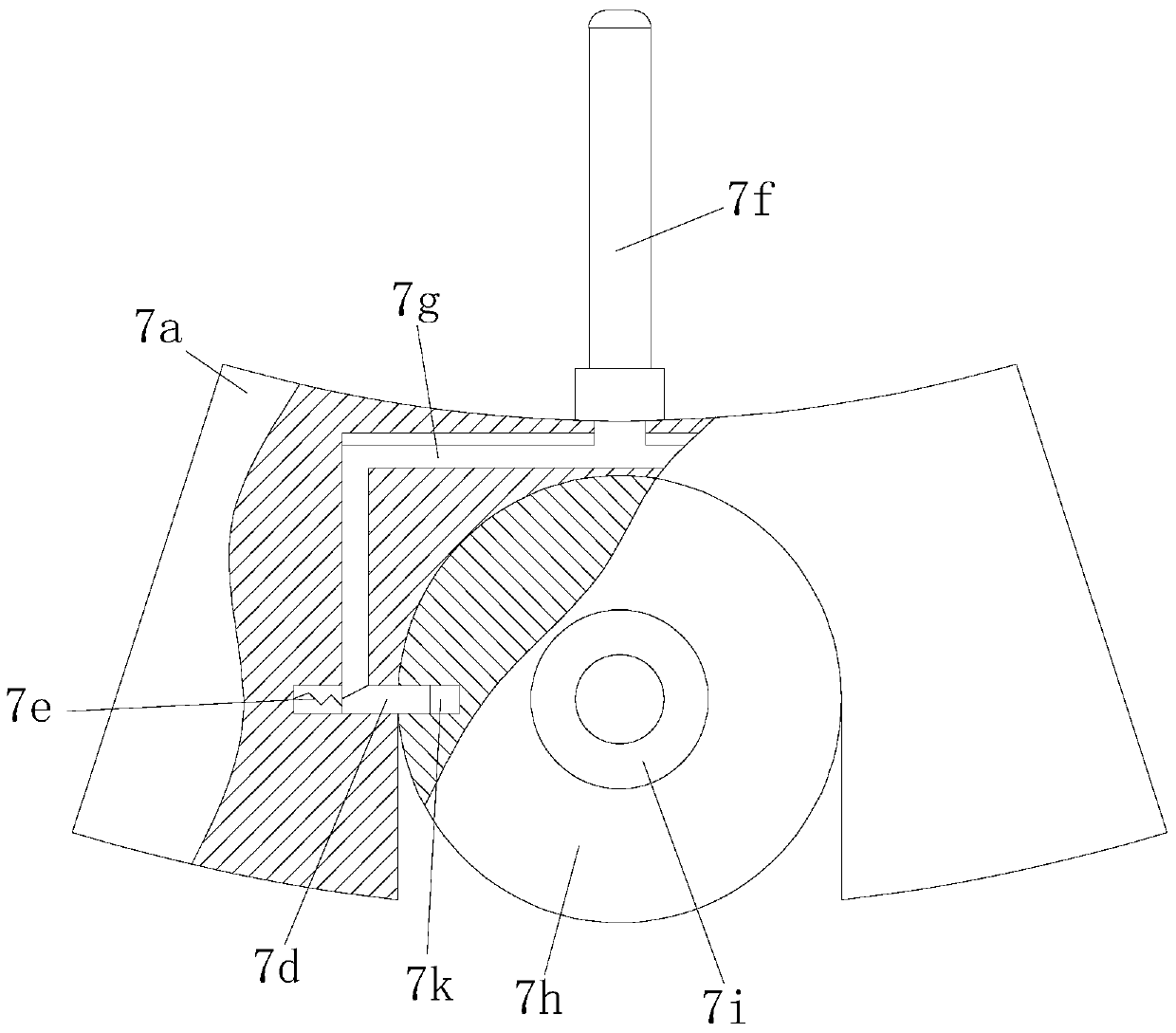 A display stand for valve display with detection function