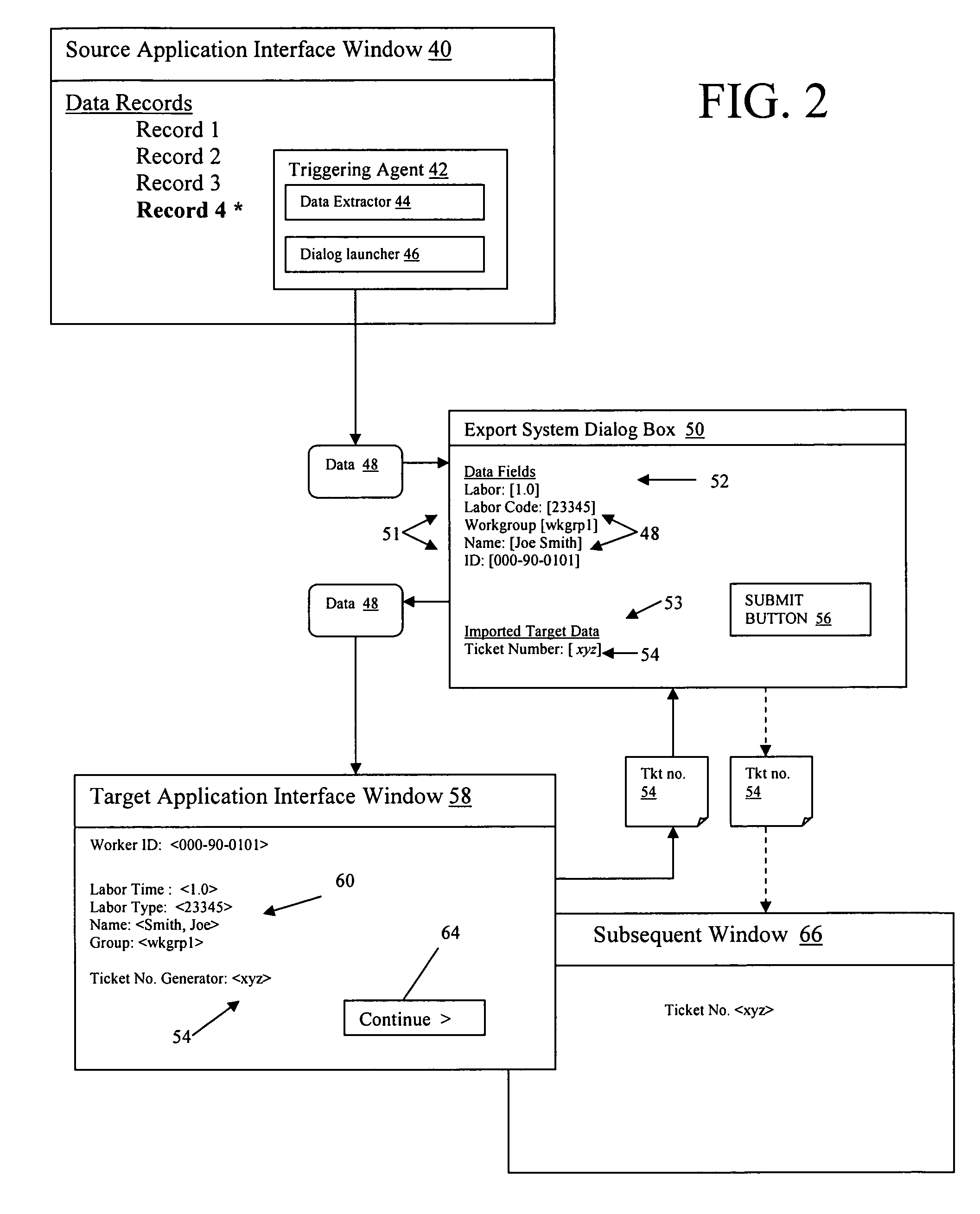 System and method for automating manual transactions between disjoint systems