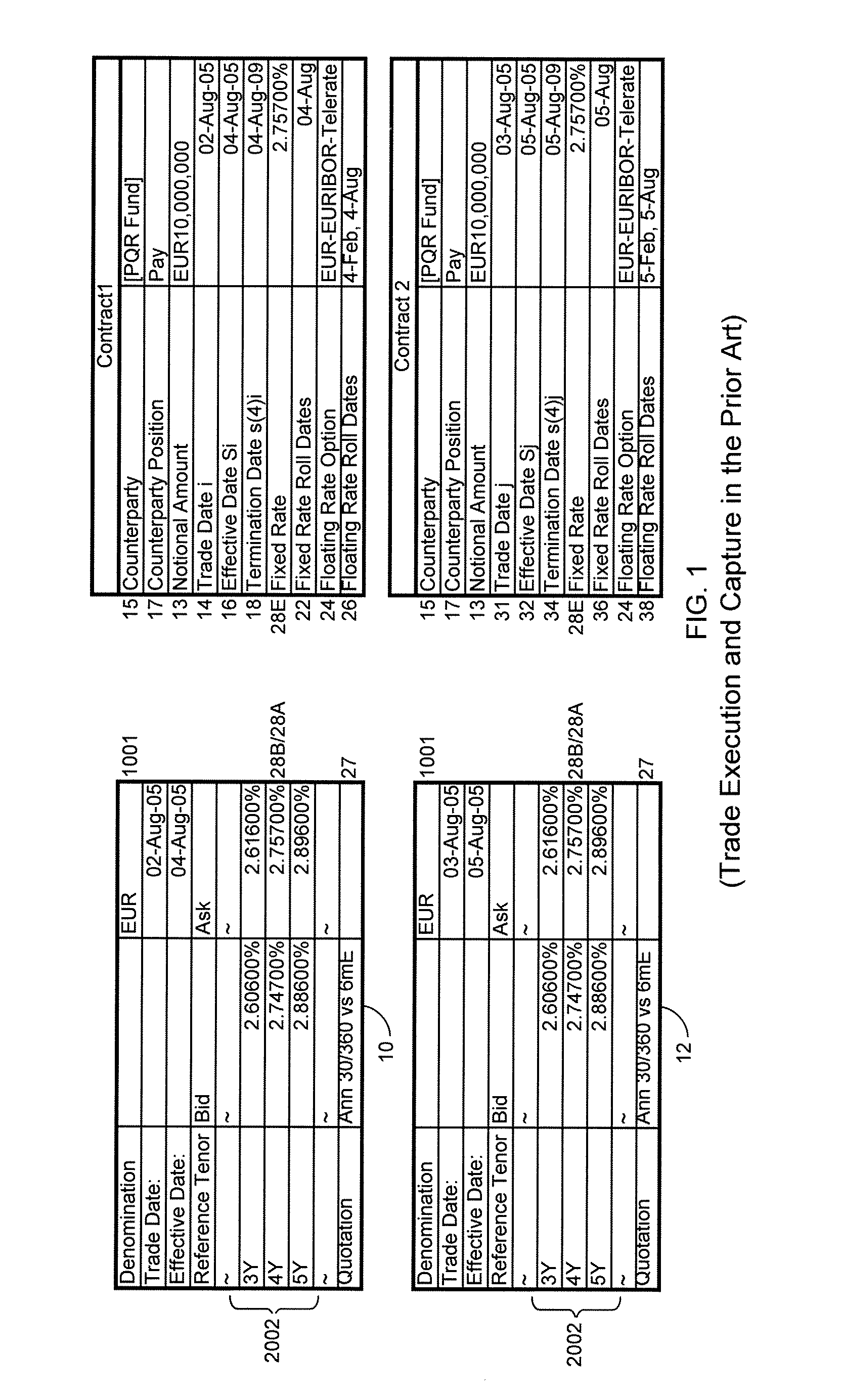 Methods and systems for commoditizing interest rate swap risk transfers