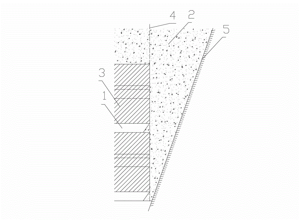 Creasing-type sill-pillar-free stage caving stopping method based on steel structured artificial top