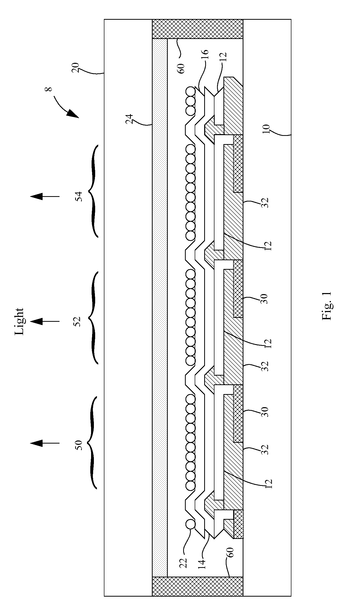 Emissive displays having improved contrast