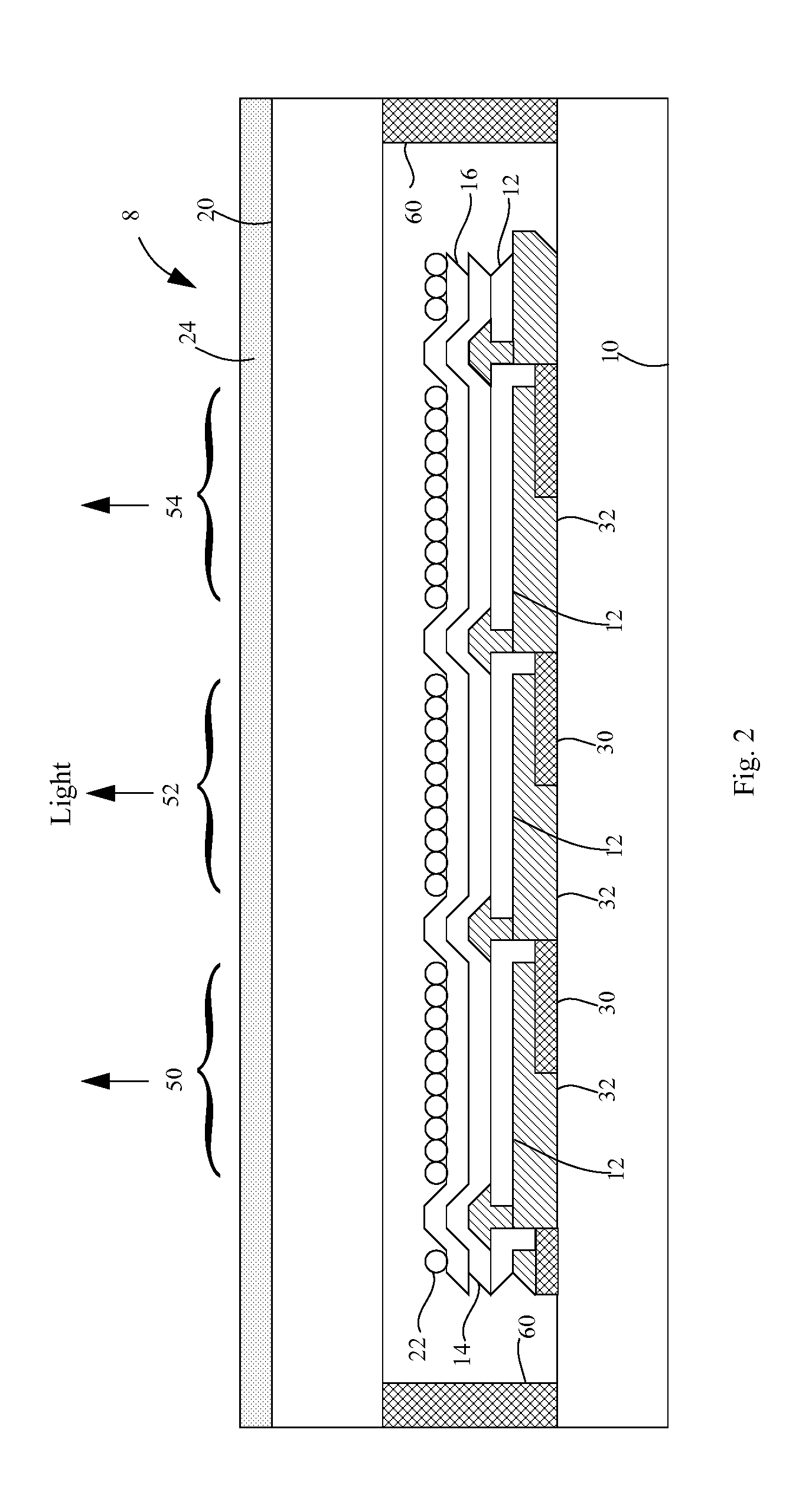 Emissive displays having improved contrast