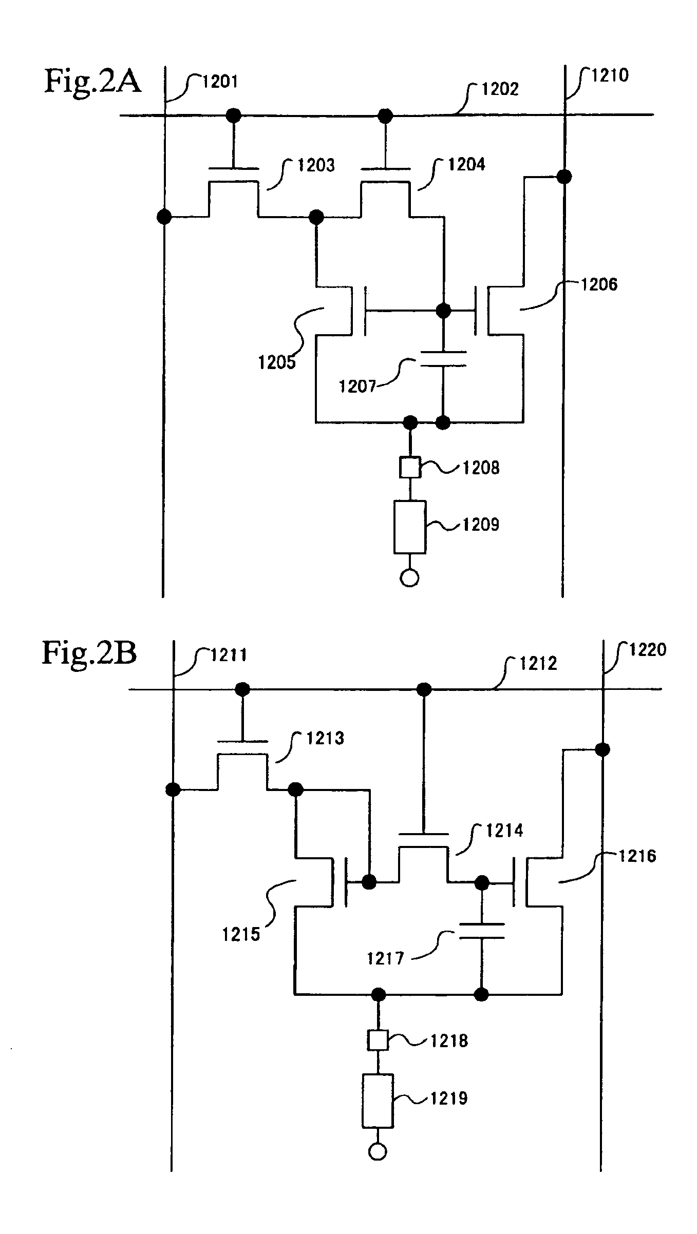 Display device and electronic equipment using the same