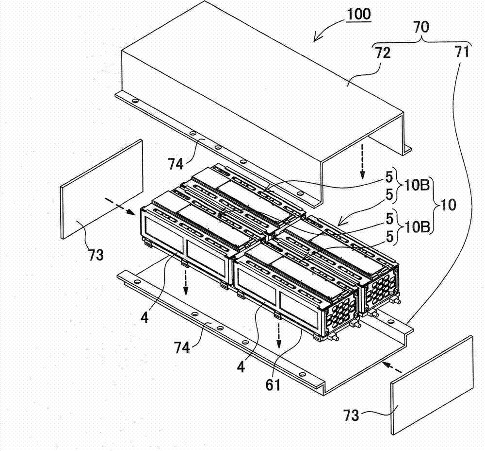 Power supply device and vehicle including the same