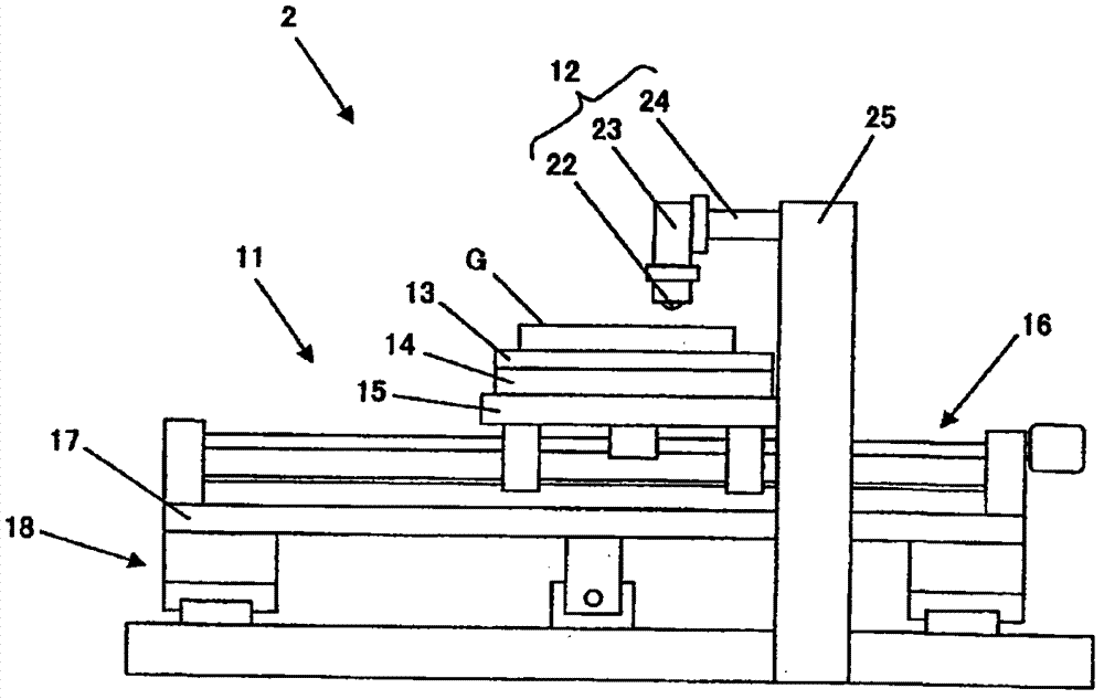 Internal circumference processing method of fragile material substrate