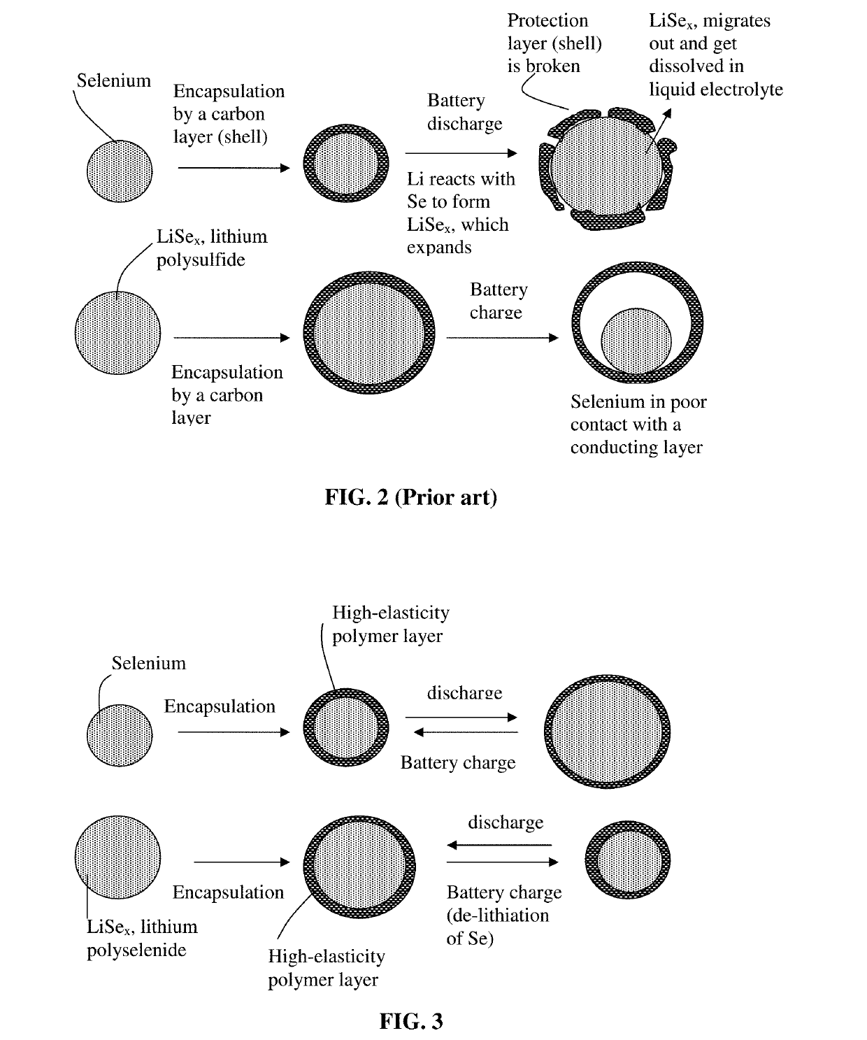 Alkali metal-selenium secondary battery containing a cathode of protected selenium