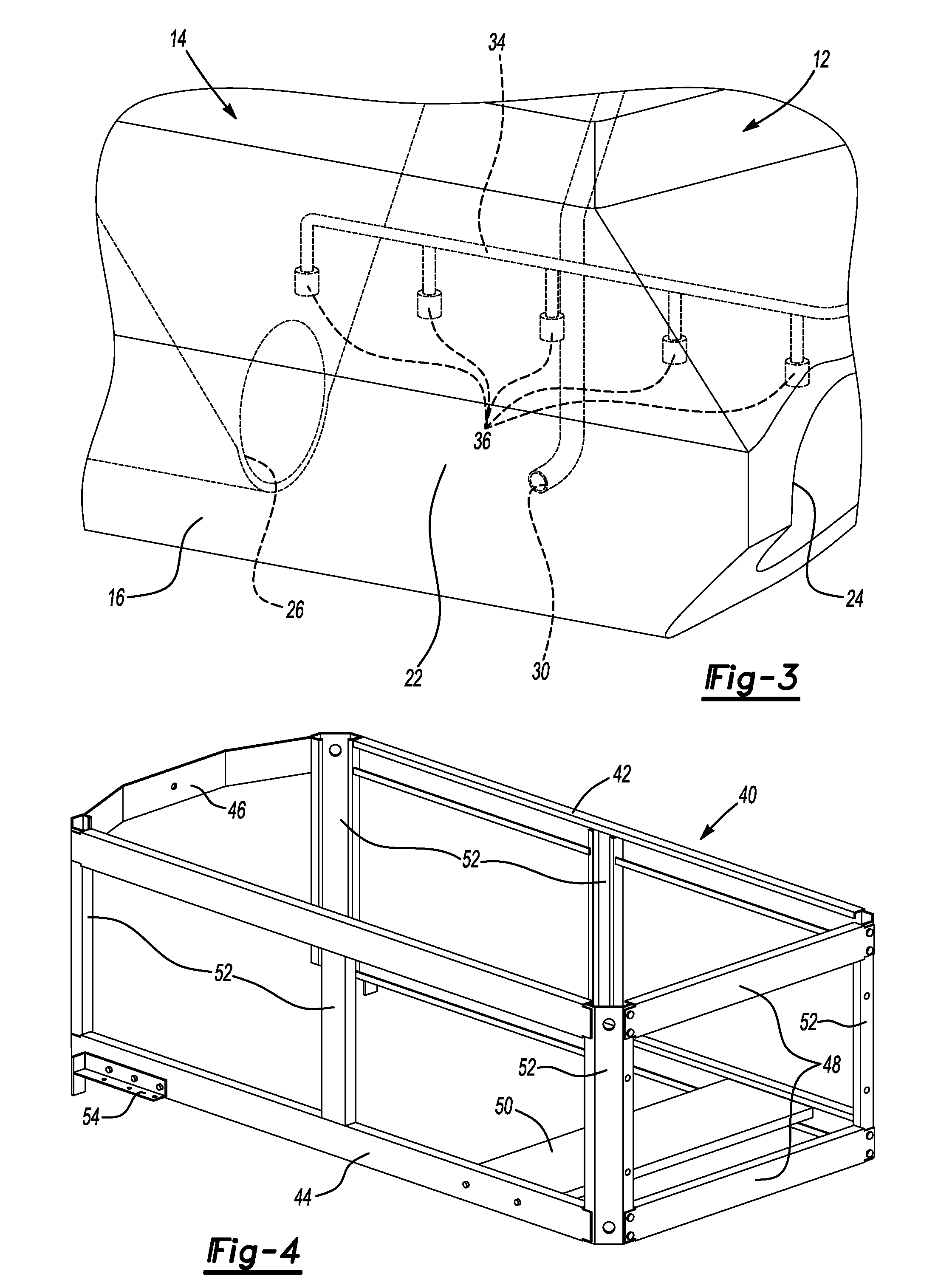 Material spreader with integrated wetting system