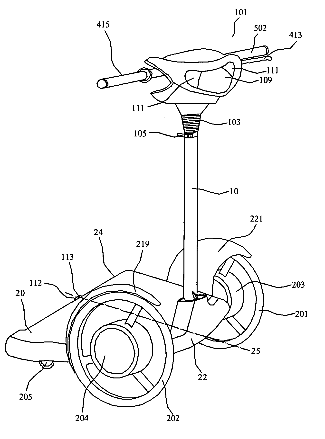 Drive mechanism for vehicle