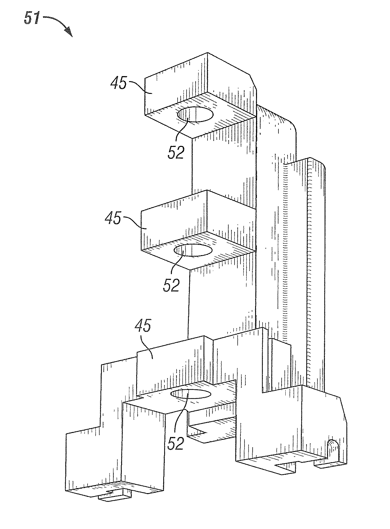 Mold having mold tooling