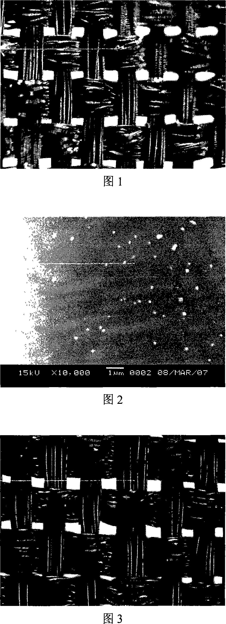 Ferrous metal electromagnetic screen fabric and method for making same