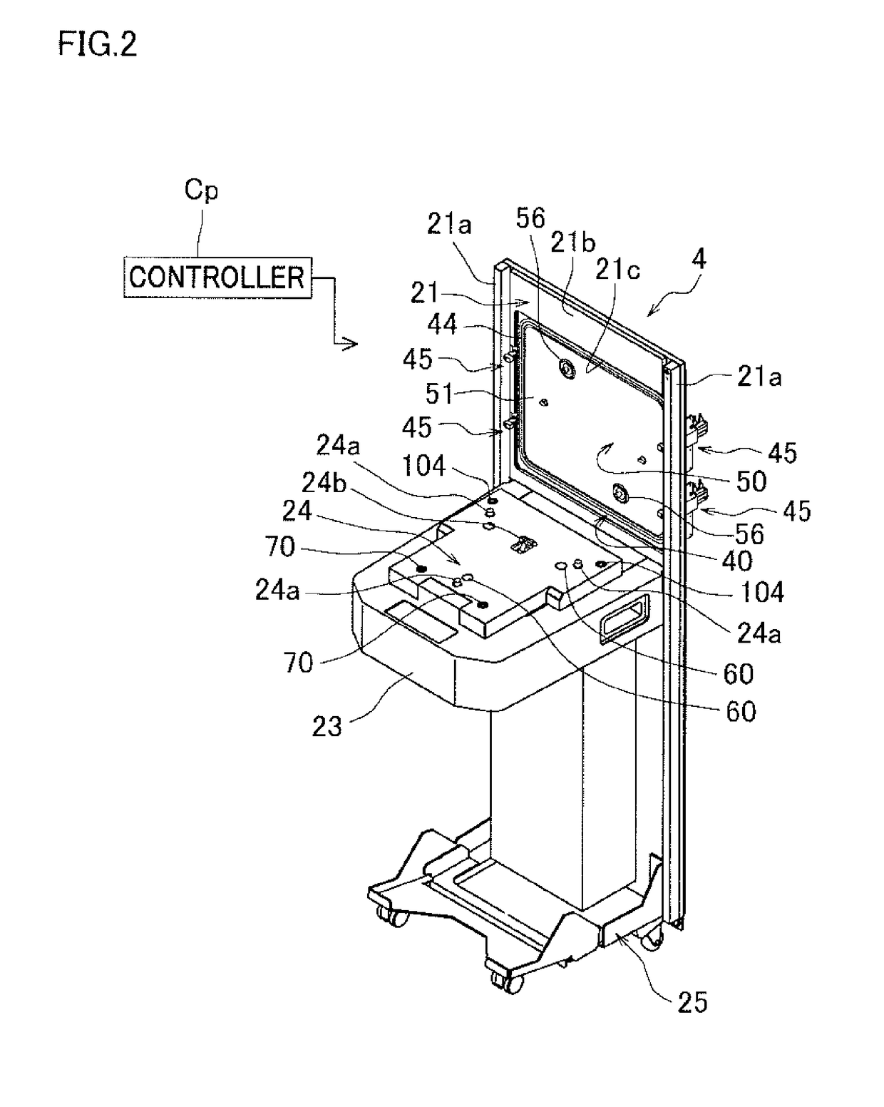 Gas injection device