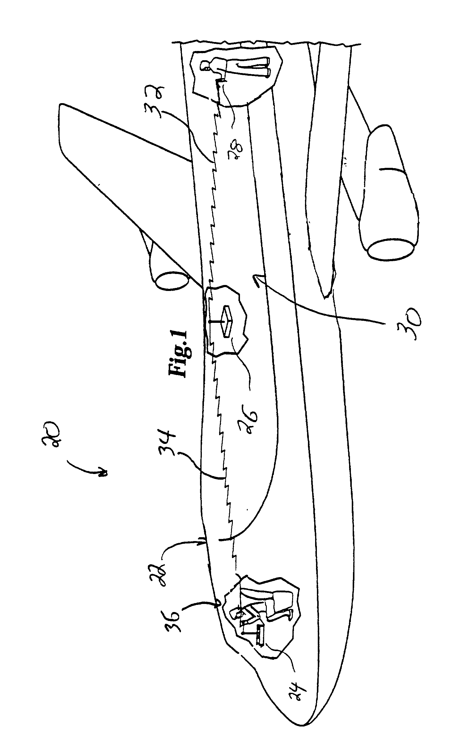 System and method for alerting a cockpit crew of terrorist activity
