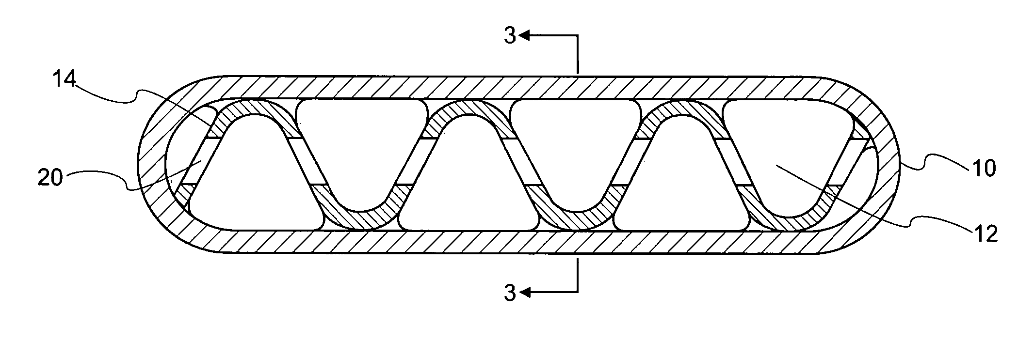 Interconnected microchannel tube