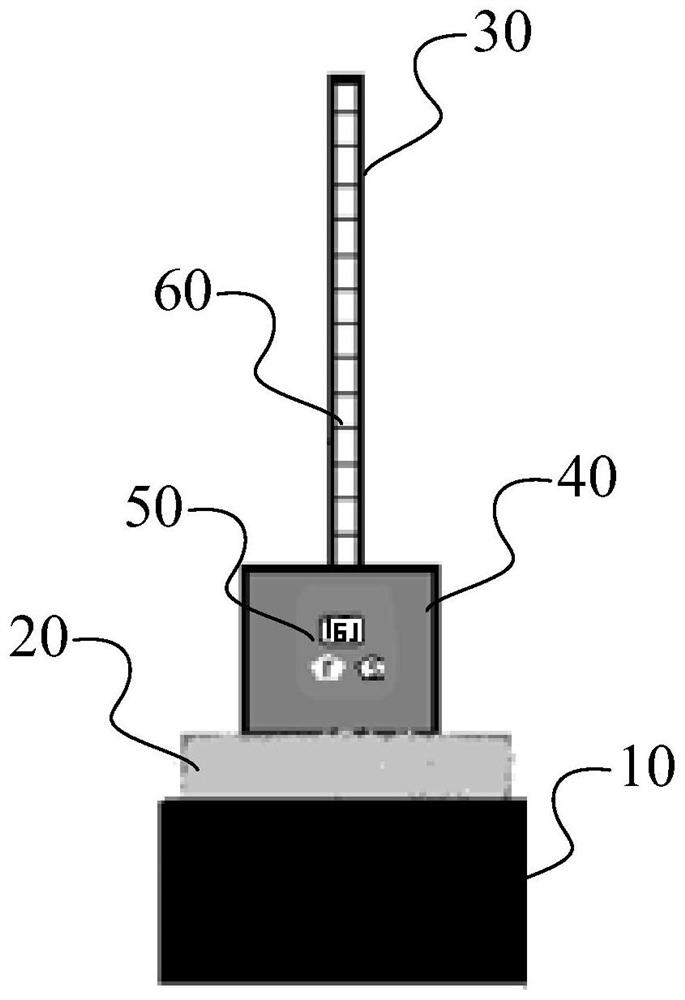 Buffer pad performance test fixture and buffer pad performance test method