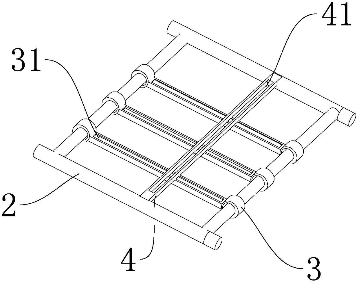 Adhesive scraping device for assisting in wallpaper mounting and adhesive scraping method