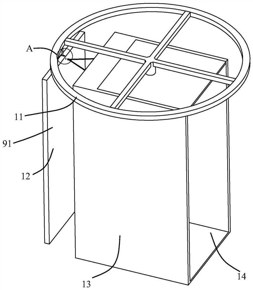 New energy sharing charging booth