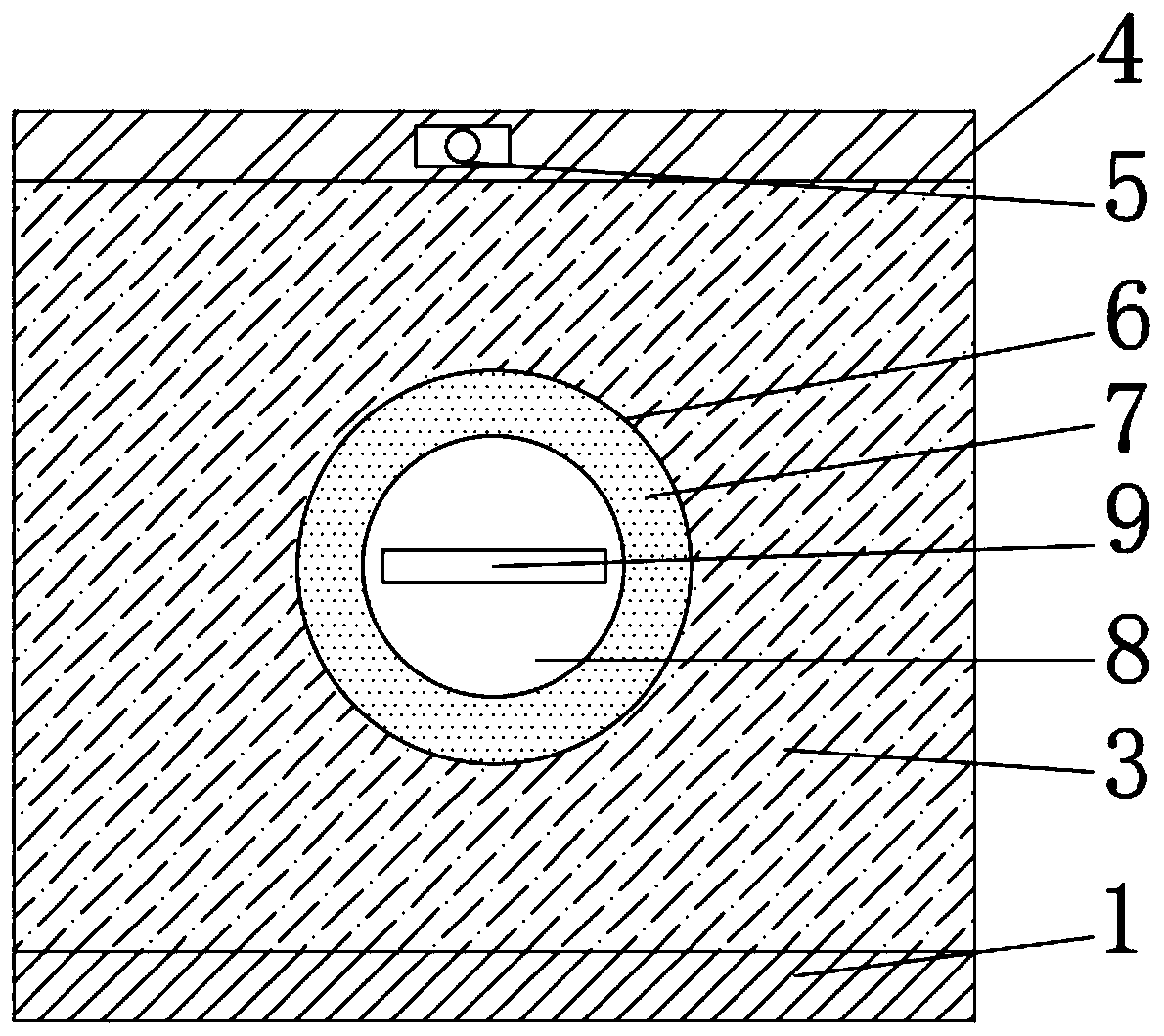 High-efficiency polishing device for machining lifting type self-control self-suction type water pump mold