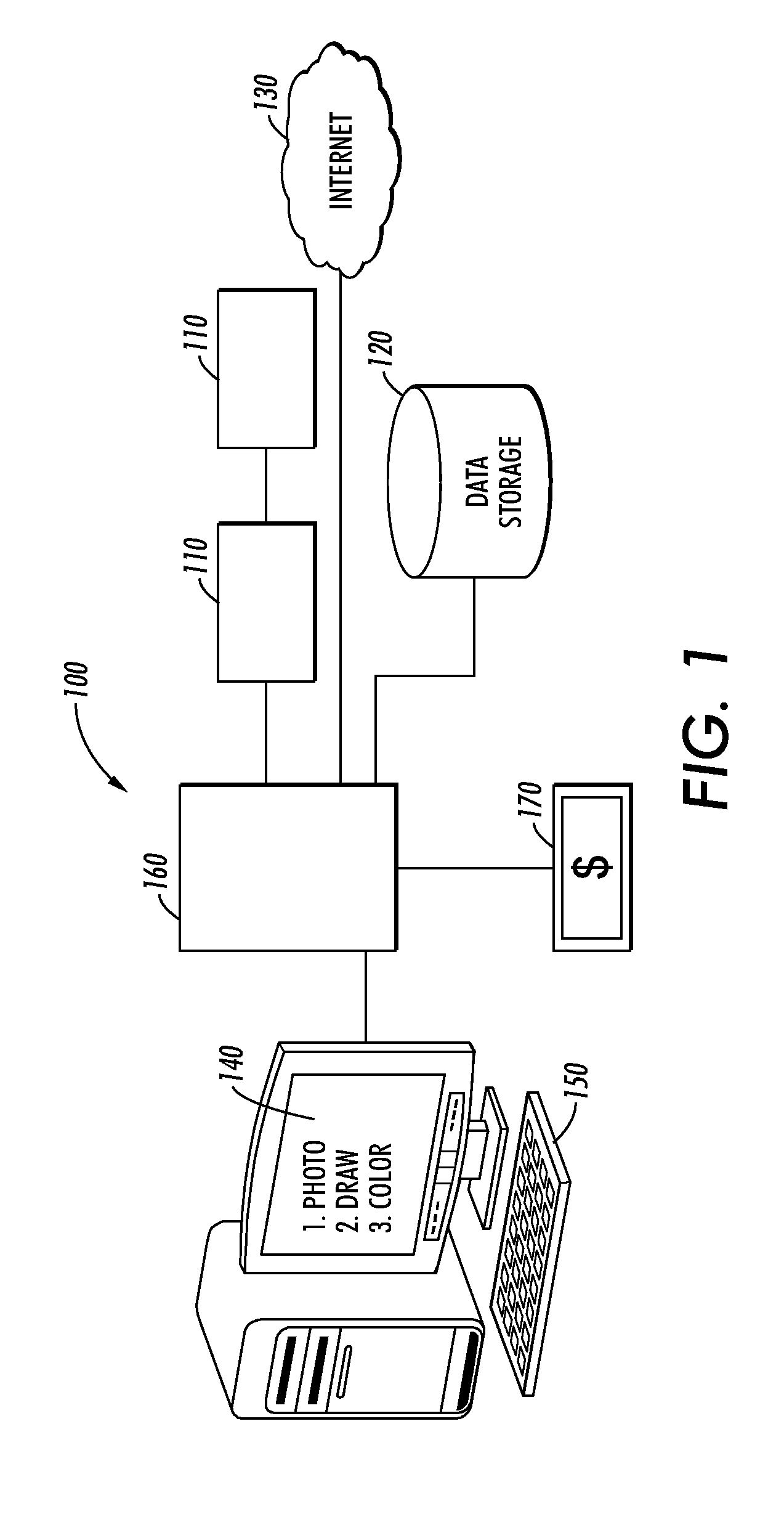 Web enabled color management service system and method