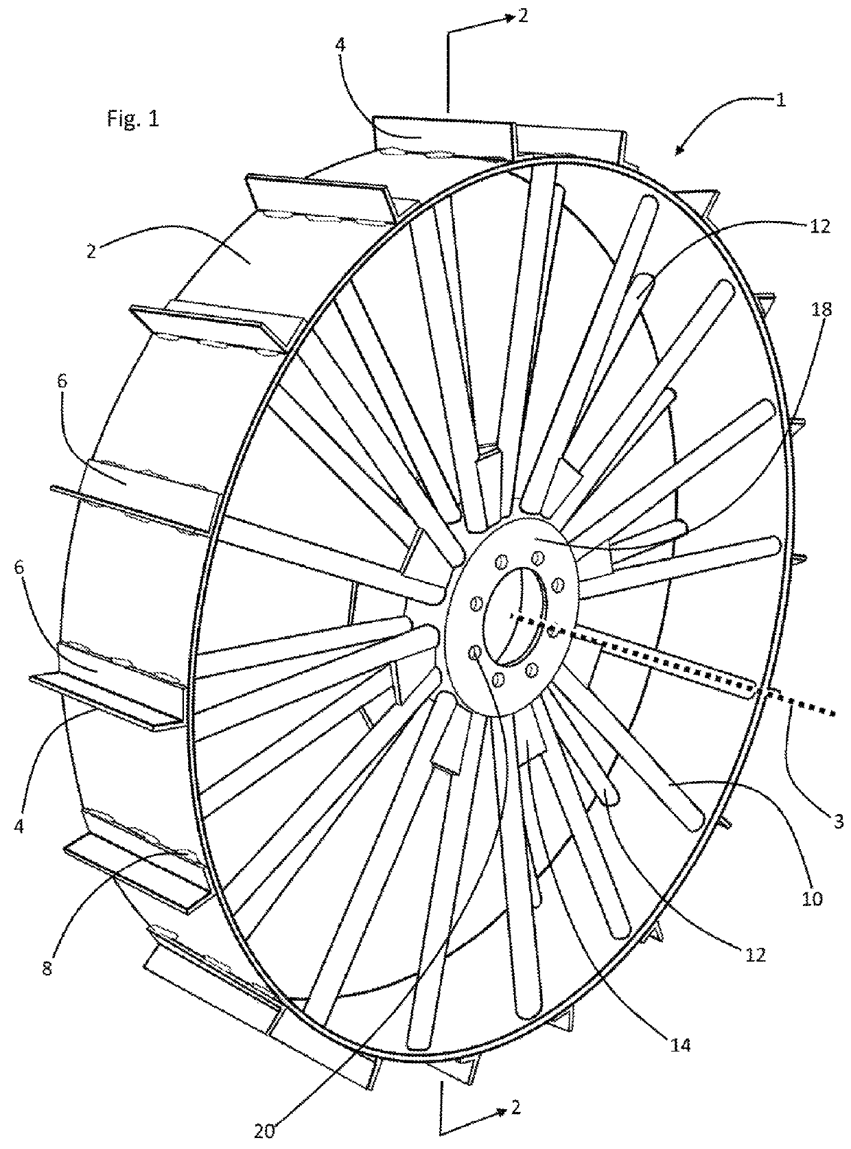 Wheel for center pivot irrigation system