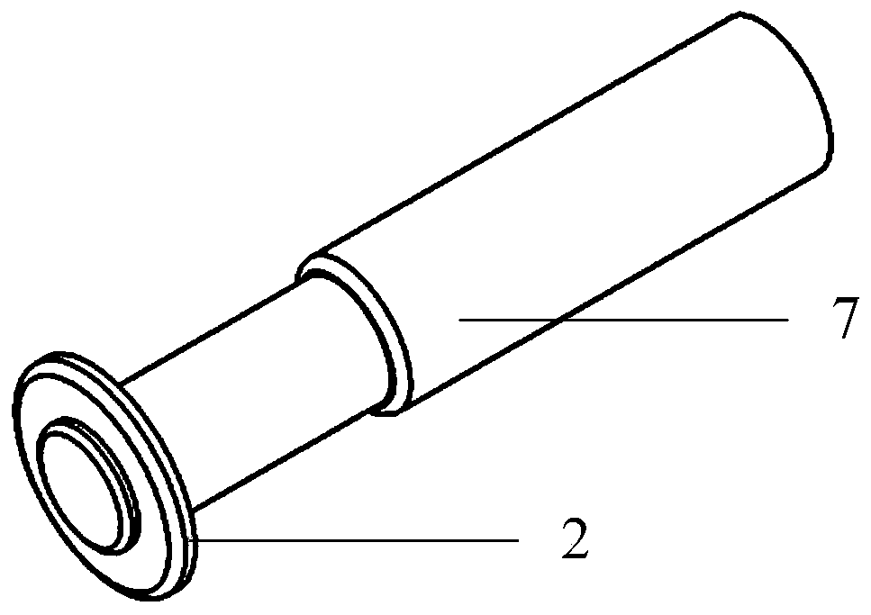 Contact device of vacuum interrupter and vacuum interrupter