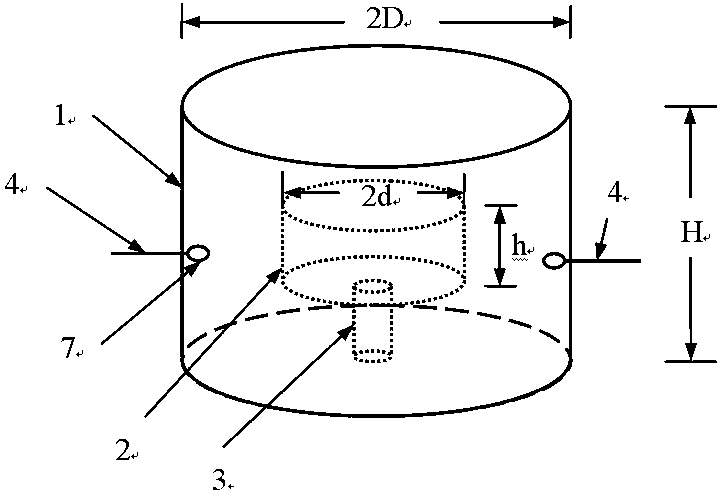 A device for measuring complex permittivity of microwave closed resonator
