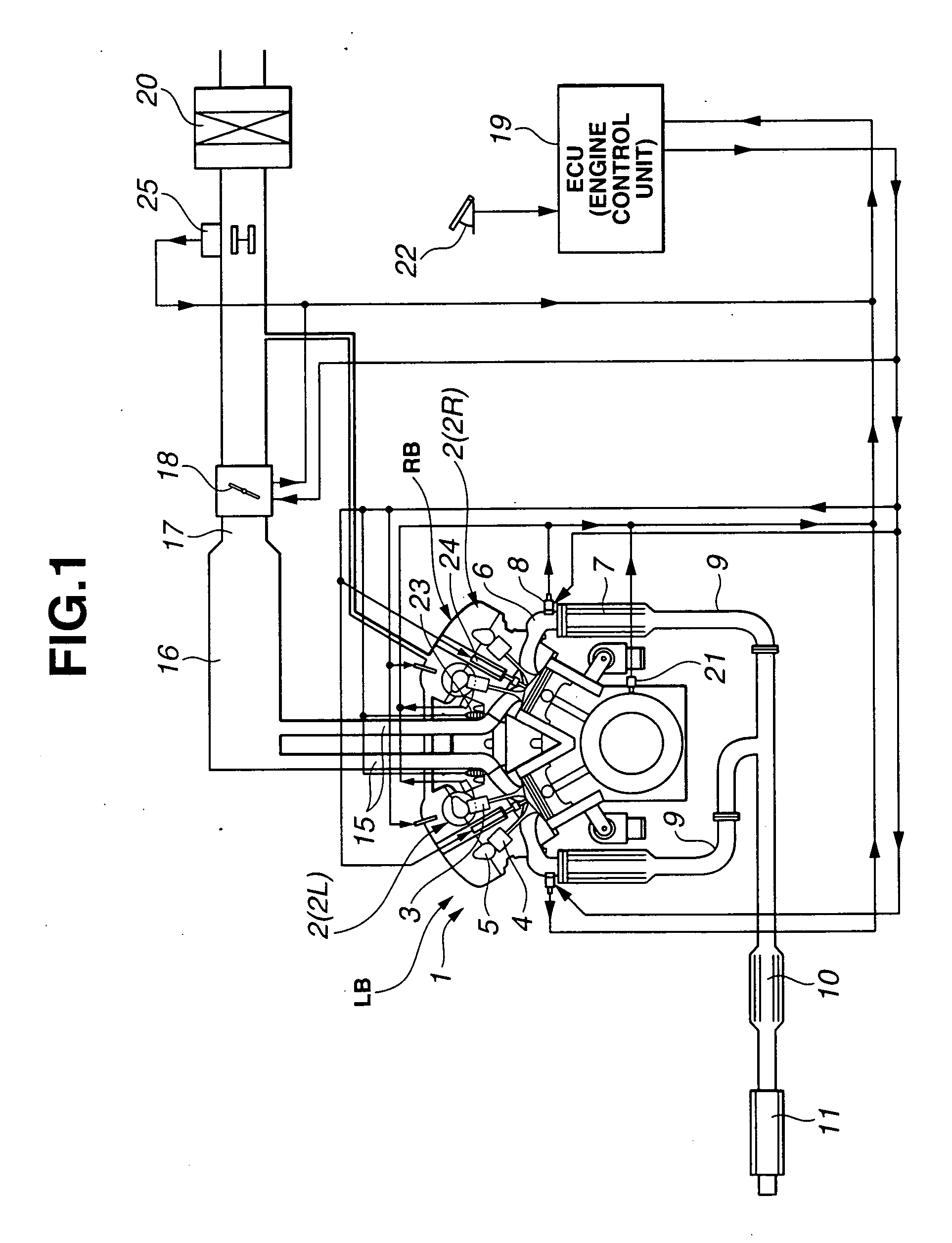 Variable valve control system and method for multi-cylinder internal combustion engine