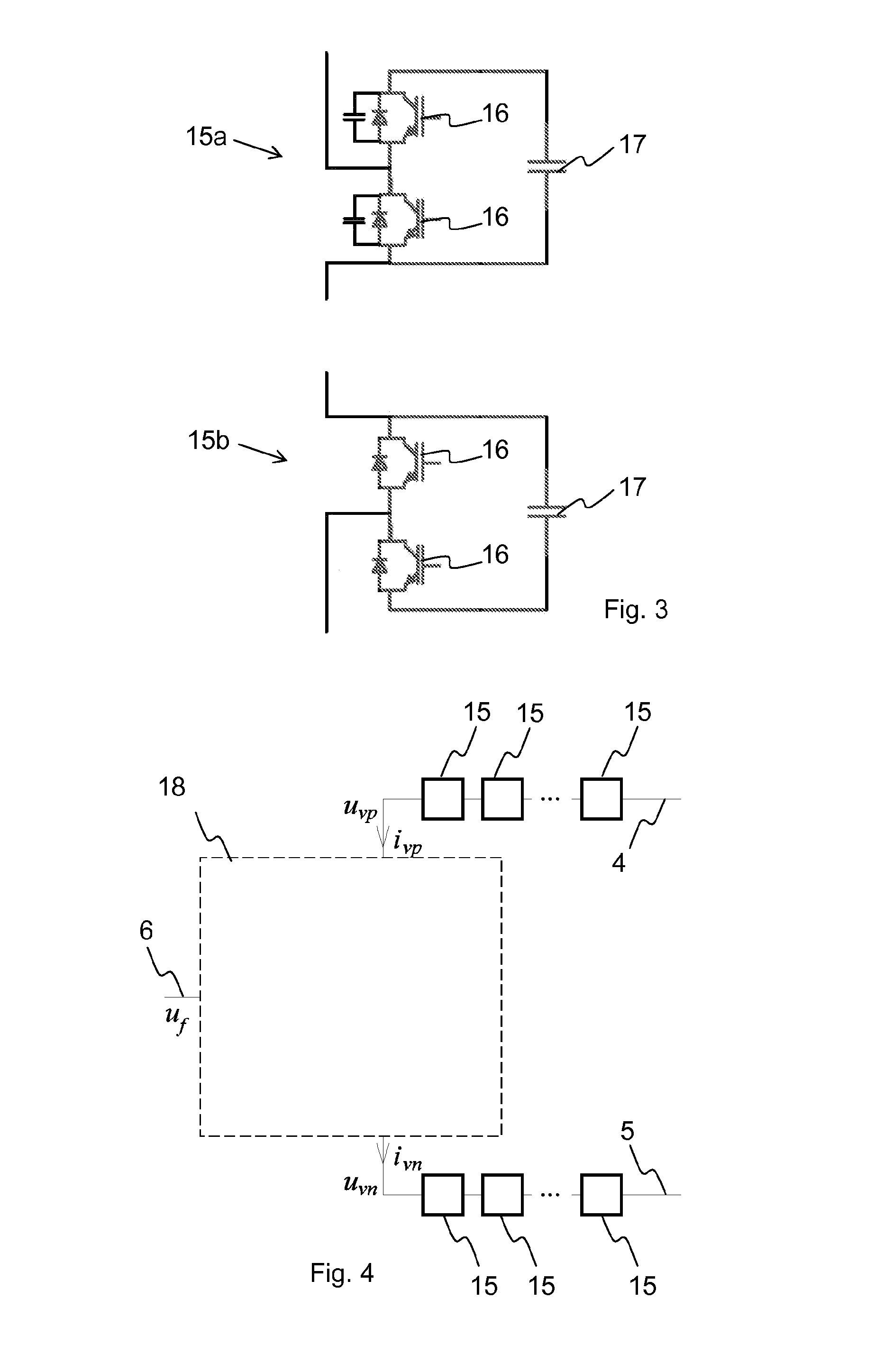 Modular multi-level power converter with second and third order harmonics reduction filter