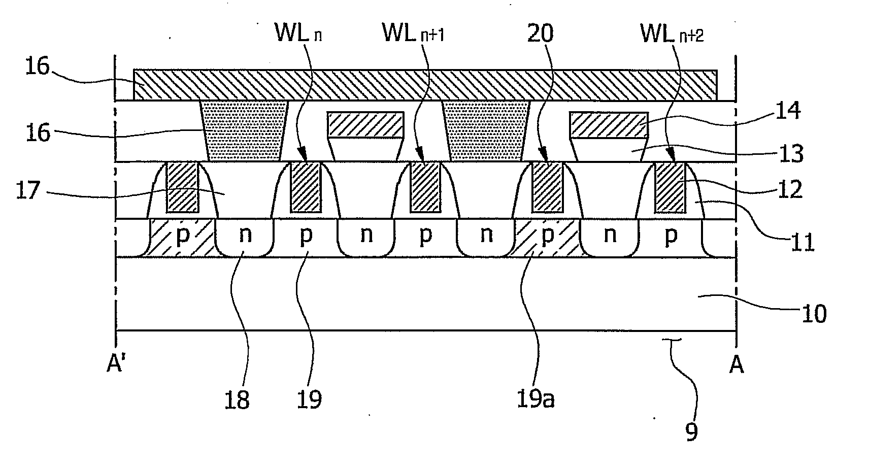 Semiconductor memory device including cell isolation structure using inactive transistors
