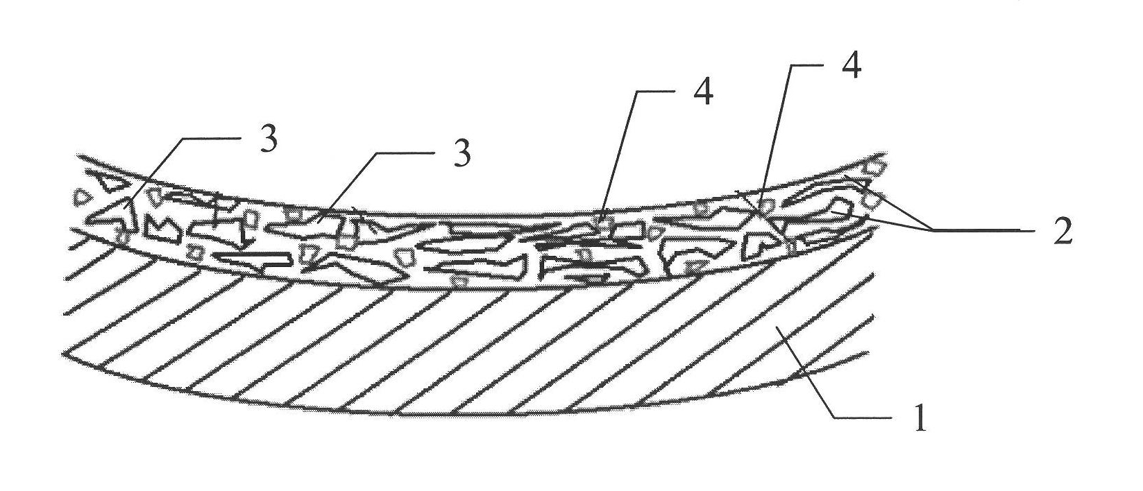 Alloy coating, processing method thereof and antiseptic spherical tank