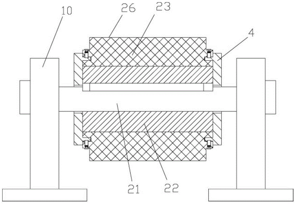 Shaft machining conveyer